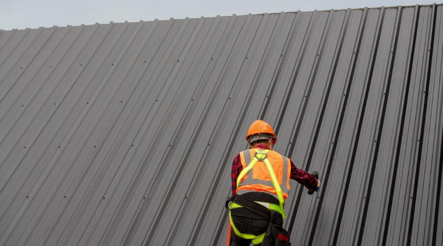 Professional metal roof installation services in Harrison, TN